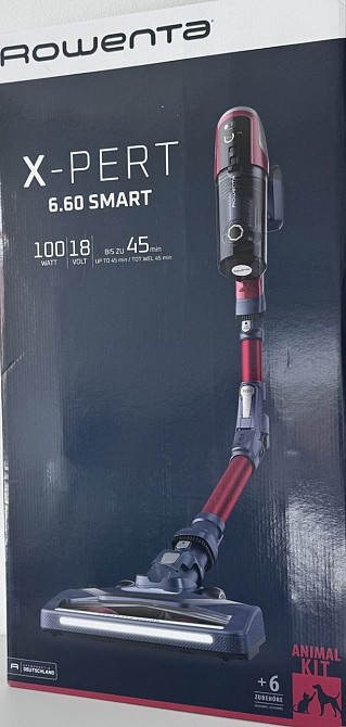 Акумуляторний Вертикальний Ручний Пилосос ROWENTA X-PERT 6.60 Smart. Харків - фото 5