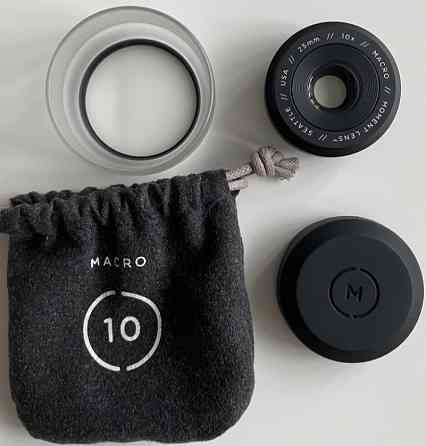 Объектив - Макро для телефона ; Moment Macro 10x M-Series . Киев