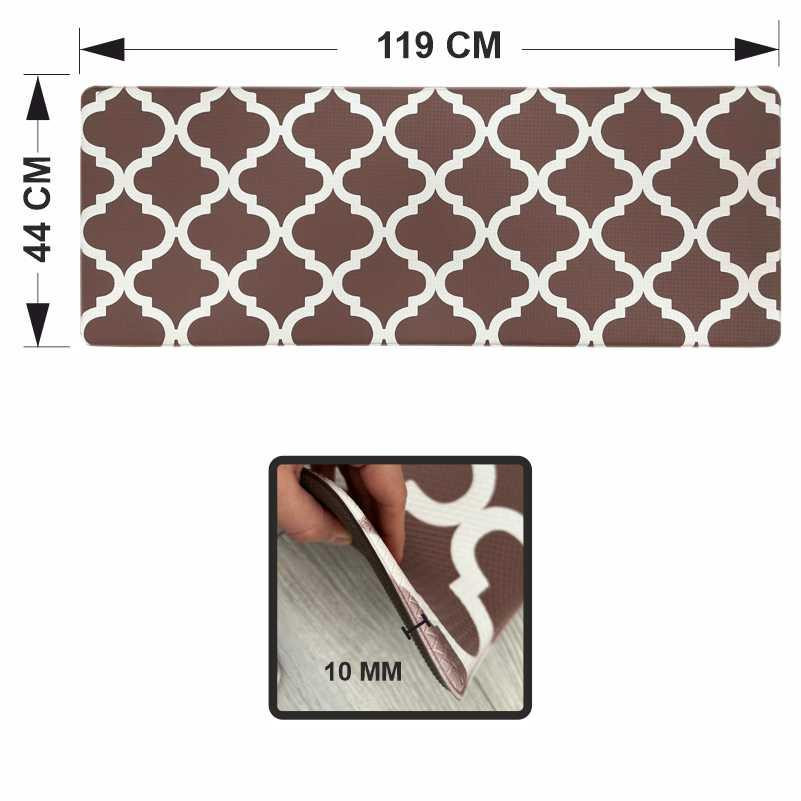 Коврики кухонные Lovely Svi с эффектом памяти нескользящие - водонепроницаемые и эргономичные, 44x119x1см Кор Киев - изображение 3