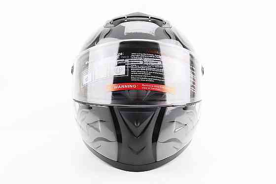 Шолом інтеграл, закритий+окуляри BLD-М61 М (57-58см), ЧОРНО-СІРИЙ "Buffalo" Київ