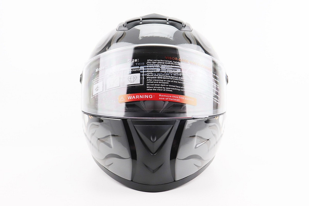 Шолом інтеграл, закритий+окуляри BLD-М61 М (57-58см), ЧОРНО-СІРИЙ "Buffalo" Киев - изображение 4