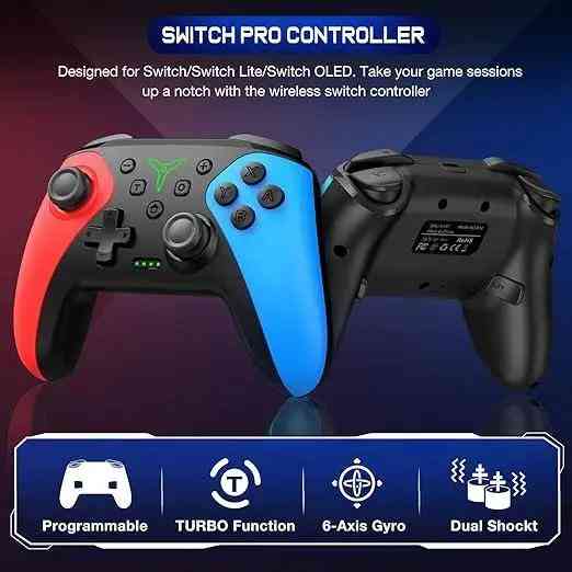Безпровідний геймпад B18 для Nintendo Switch/Switch 2/Lite/OLED Луцьк