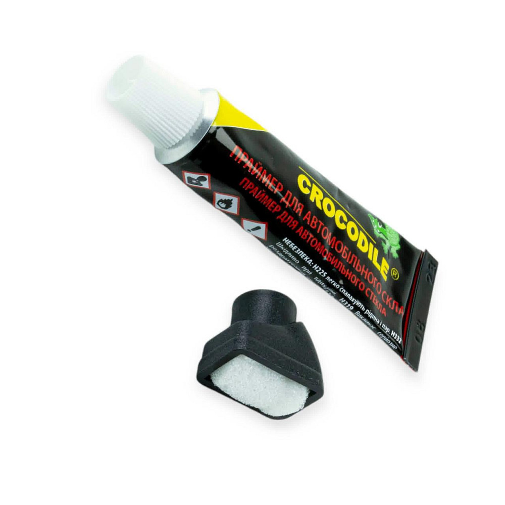 Грунт праймер для вклеювання скла Crocodile 10мг. Мукачево - фото 1