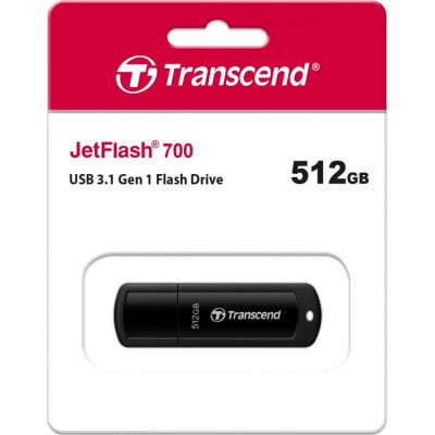 USB флеш накопичувач Transcend 512GB JetFlash 700 USB 3.1 (TS512GJF700) Вінниця - фото 4