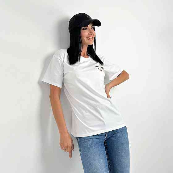 Женская футболка свободного кроя 