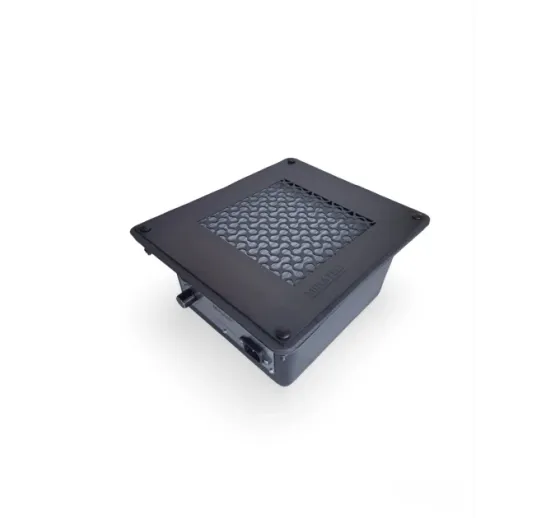 Вытяжка врезная для маникюра SV 500 с Нера фильтром профессиональная (решетка нержавеющая черная) Киев