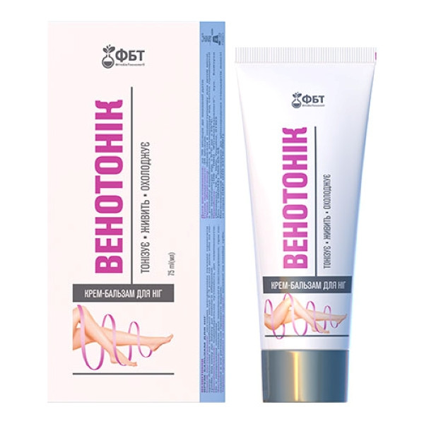 Крем-бальзам для ніг Венотонік 75мл Луцьк - фото 1