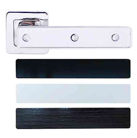 RDA Ручка Insert хром c декор вставками R ф/з Київ