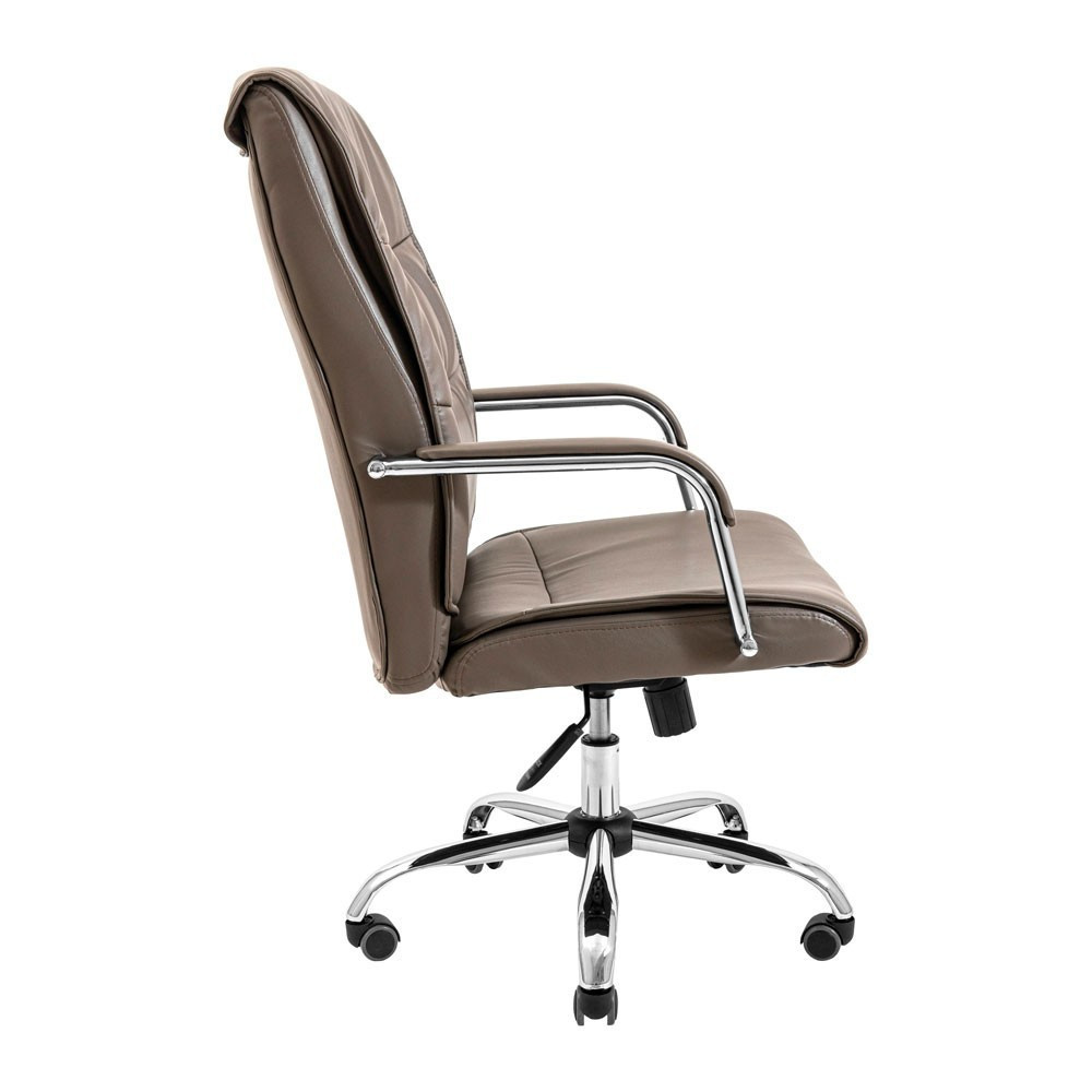 Офісне крісло керівника Richman Toronto Хром M1 Tilt Капучино Дніпро - фото 4