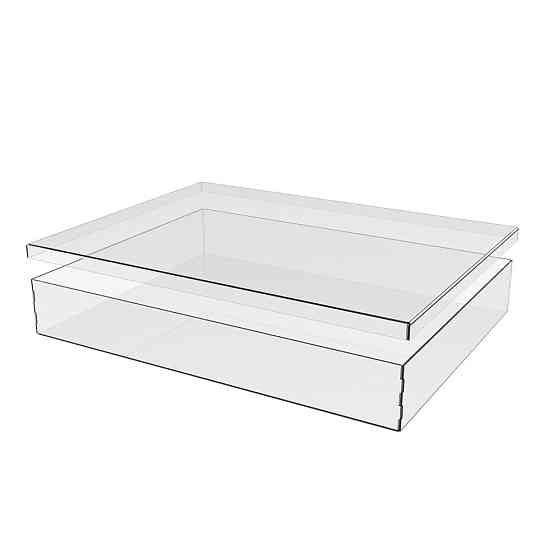 Коробка акрилова EKOSTAR 400х300х60 з кришкою Київ