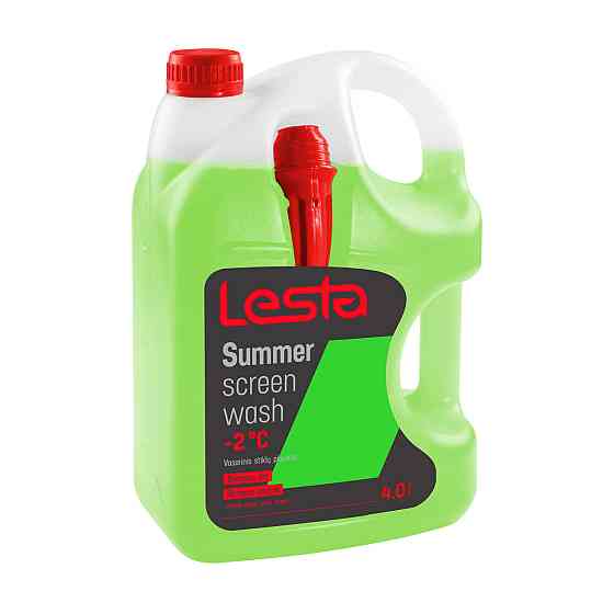 LESTA 387761_LS-+/4-UA — Омивач скла всесезонний Summer Screen Wash -2 °C 4 л | Готова рідина для очищення скла та фар Ковель