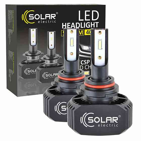 LED автолампа Solar HB4 12/24V 6000K 5000Lm 40W, CSP1860 2шт Київ