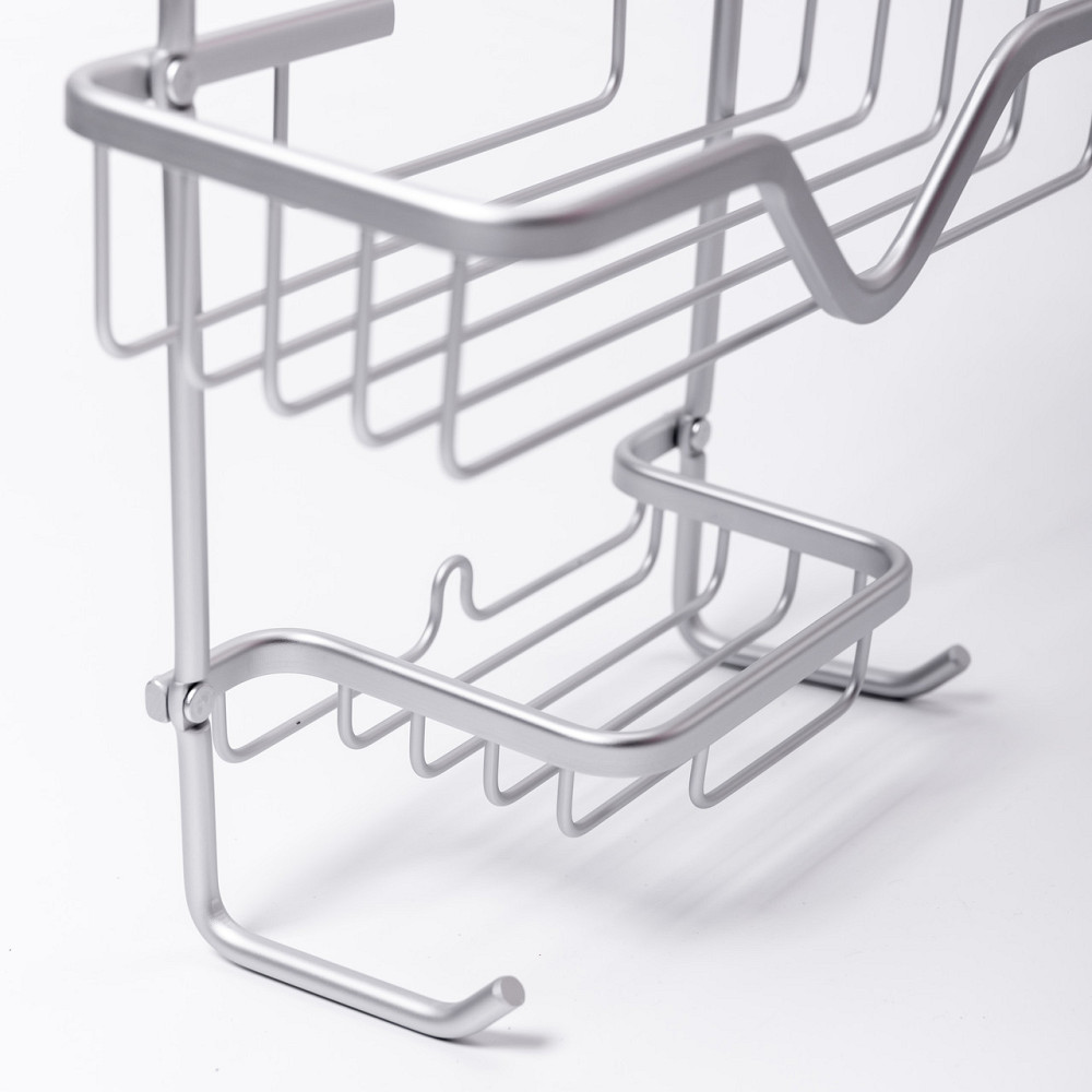 Тримач для ванної на 3 яруси, хромований Київ - фото 4