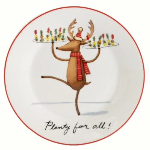 Тарілка LIMITED EDITION NY PARTY /НАБІР/ 4Х19 см /в ас-ті в уп. Житомир