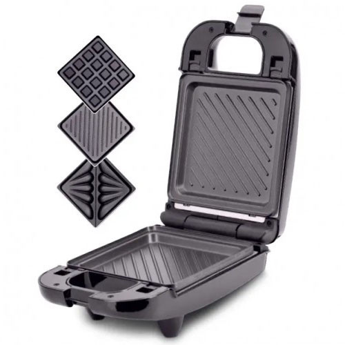 Электрический двухсторонний контактный гриль Magio MG-363 570 Вт, HP-693 Сендвичница бутербродов Киев - изображение 5