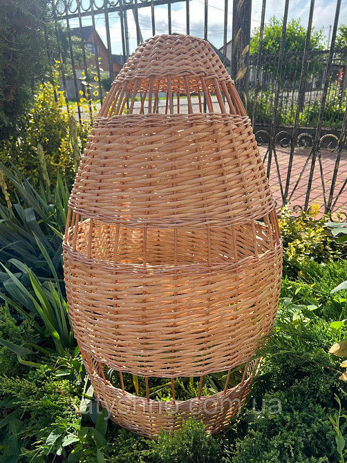 Люстра із лози плетена Київ - фото 9