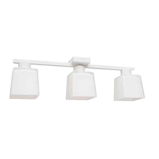 Люстра потолочная на три плафона MSK Electric Sakura под лампы Е27 белая NL 16510-3 WH Одесса