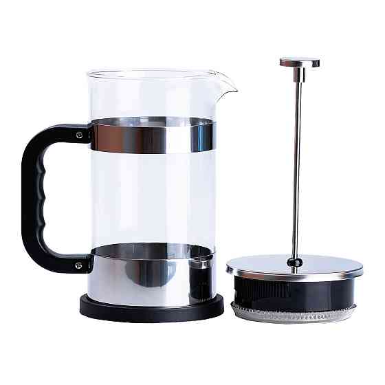 TS Kitchen Заварник для чаю з френч пресом скляний 1л Київ