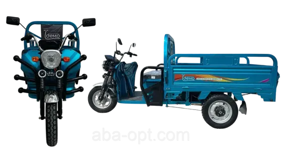 Електричний вантажний трицикл ID-CARGO-13 1000W-60V-32Ah LiFePO4 шини 12«/12» купити в інтернет-магазині дешево Одеса