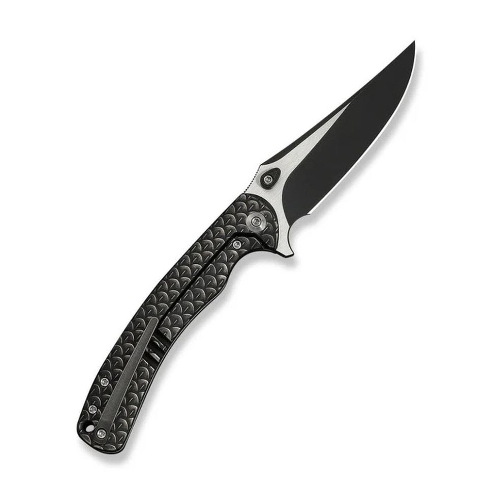 Ніж складаний туристичний Weknife Dracarys, (9.1 см) Böhler M390 / титан 6AL4V чорний Київ - фото 2