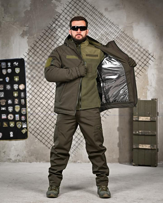 Зимний тактический костюм NEPTUN 5в1 олива ПП8169 Одесса - изображение 12