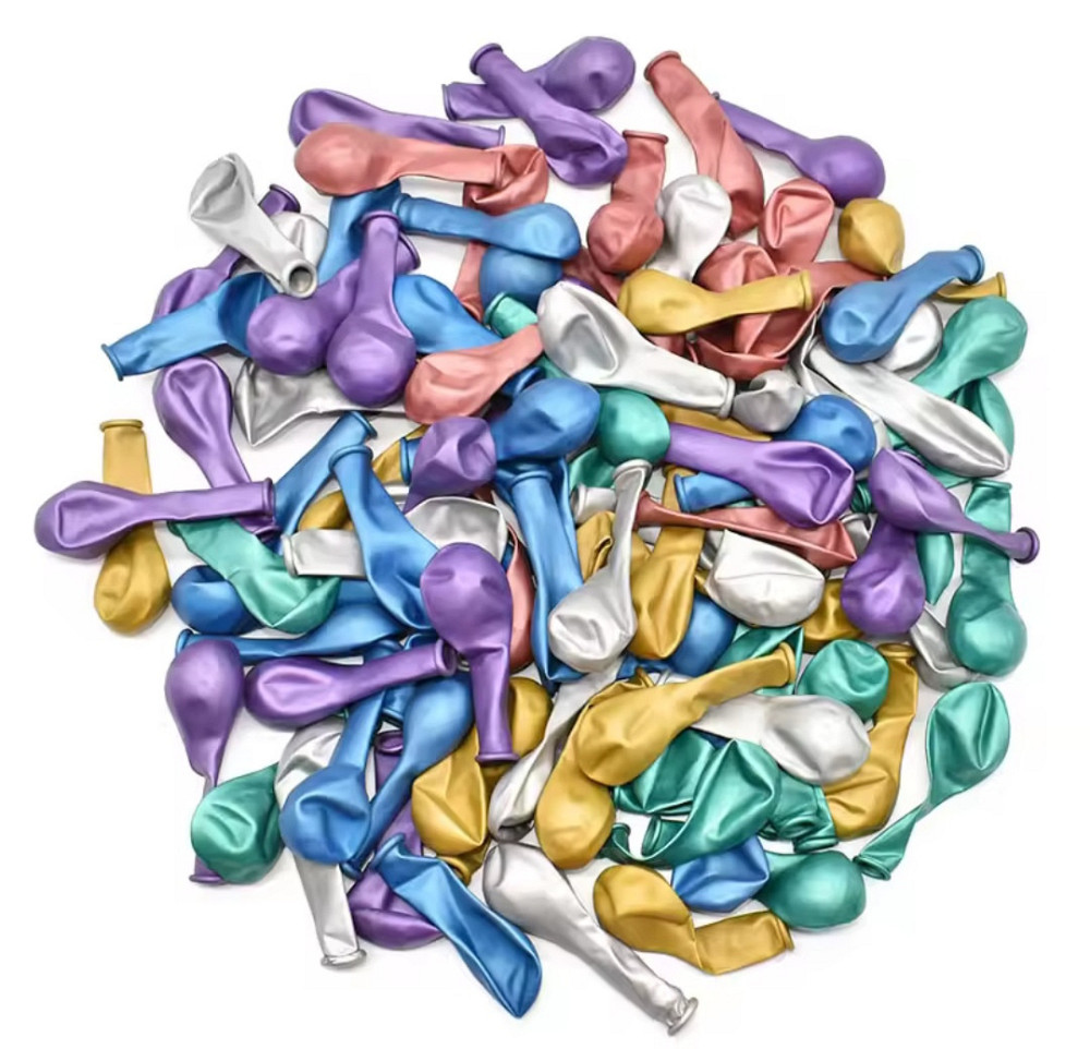 Шарики латексные ассорти хром 5'' 12см Киев - изображение 1