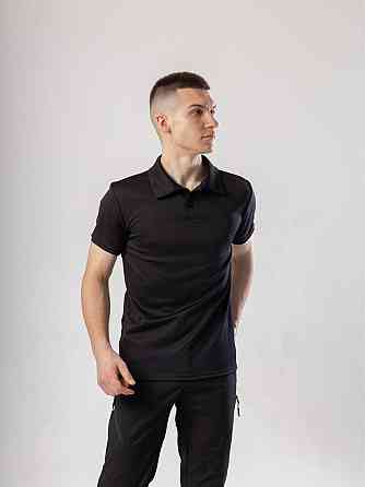 Мілітарі футболка кулмакс чорна чоловіча Pobedov Recon Київ