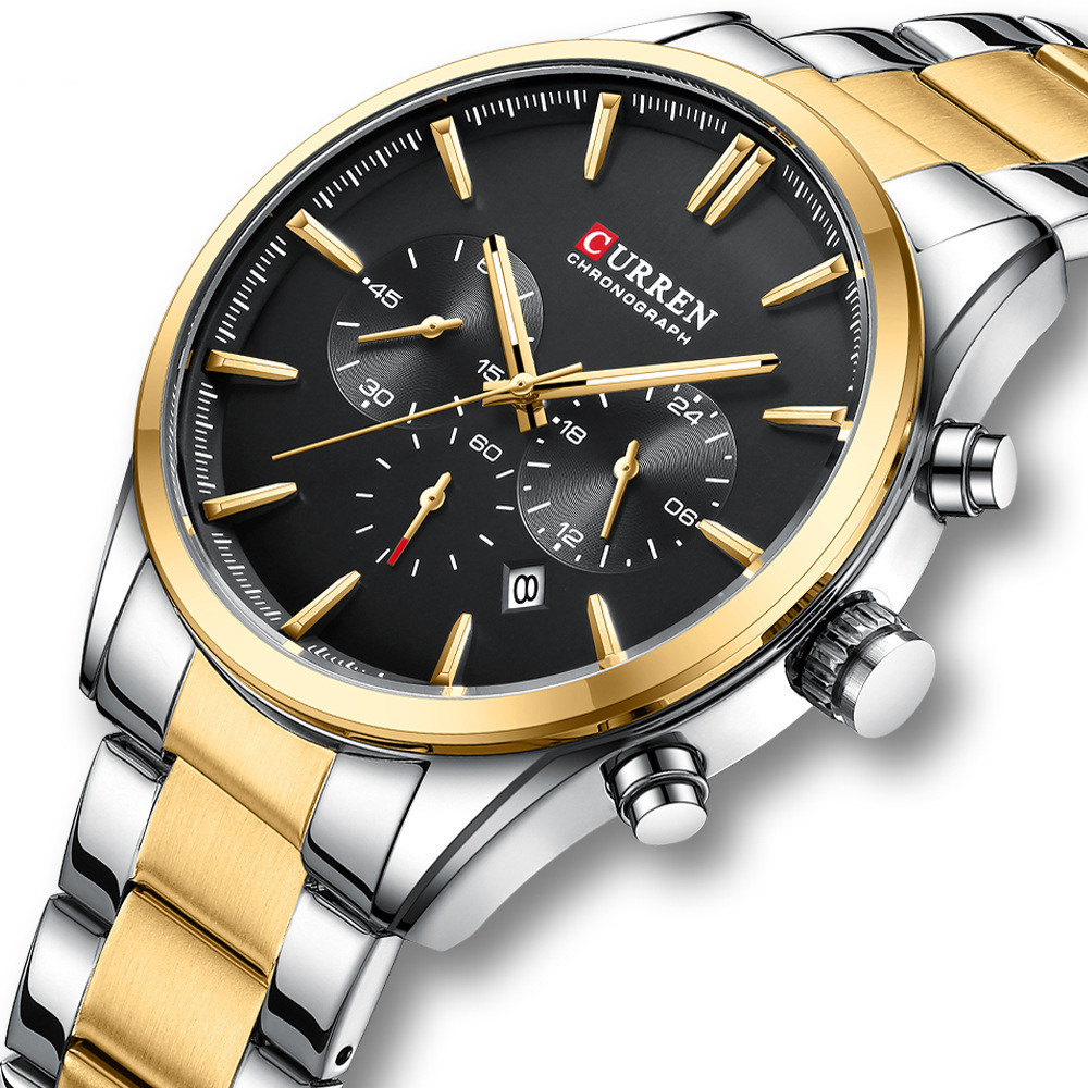 Curren 8446 Silver-Gold-Black Киев - изображение 2