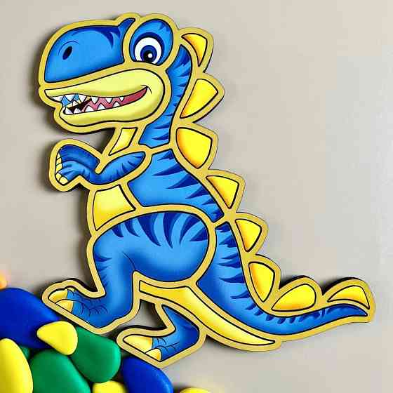 Деревянный пазл-вкладыш 