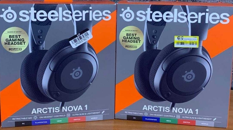 Наушники с микрофоном SteelSeries Arctis Nova 1 Black. Киев - изображение 2