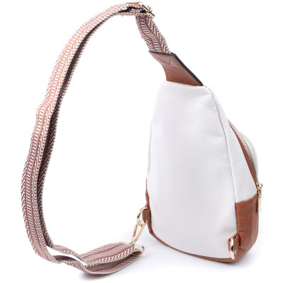 Сумка Vintage Жіноча через плече з екошкіри Біла (22779) Вінниця - фото 6