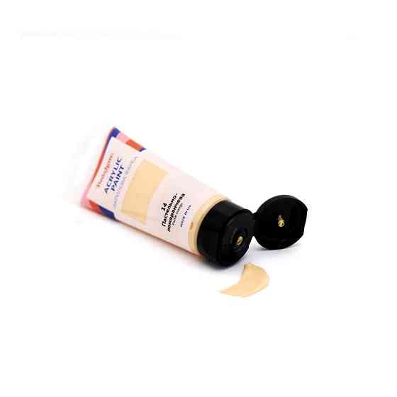 Акриловая краска глянцевая Пастельно-оранжевая Brushme TBA60014 60 мл Винница