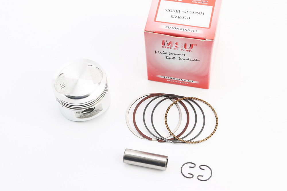 Поршень к-кт 100cc 50мм STD (палець 13мм) Тайвань Київ - фото 1