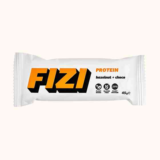 Батончик Fizi PROTEIN Hazelnut + Choco 45g Луцьк