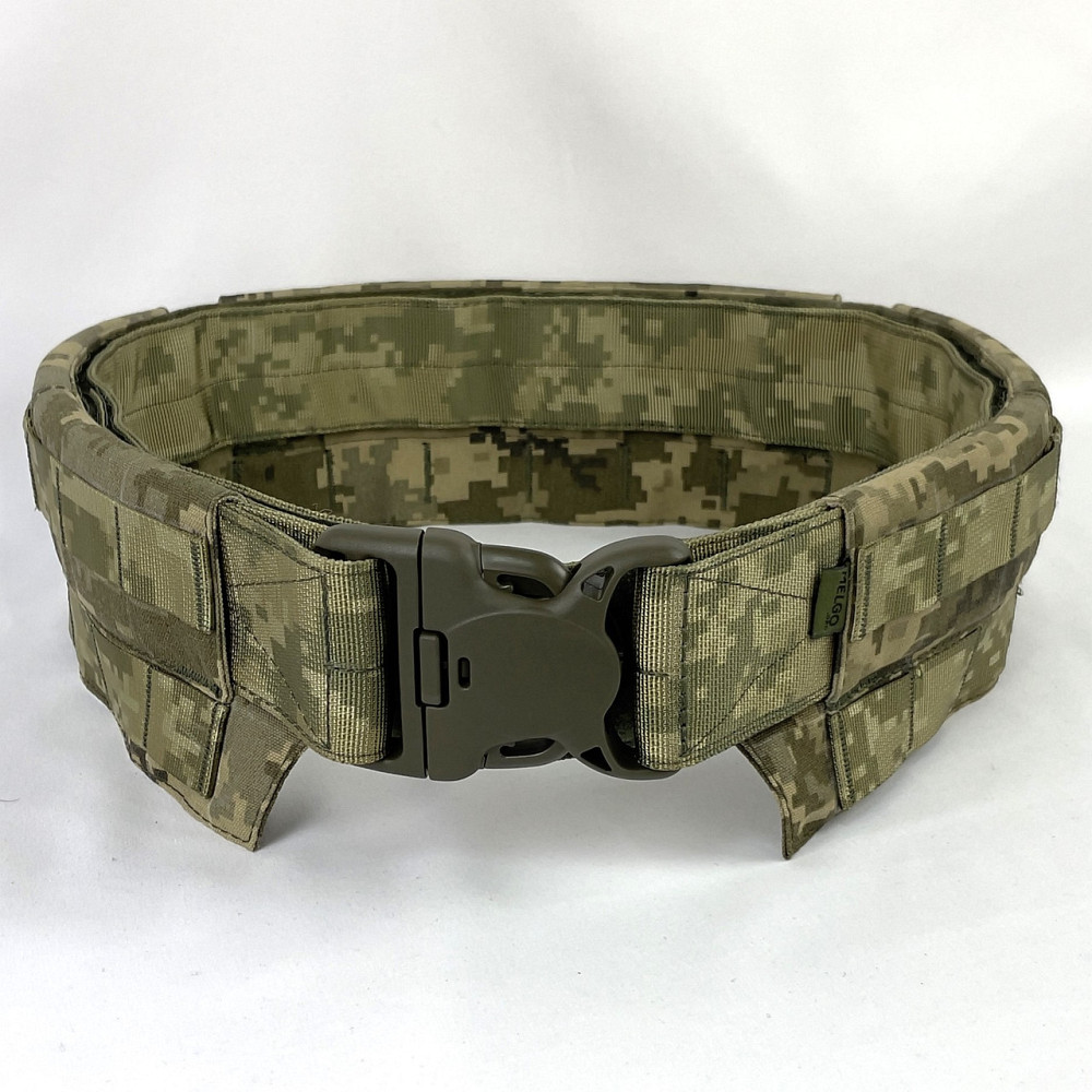 Пояс подвійний тактичний розвантажувальний швидкоскидний IRR Cordura 500 D Піксель ММ-14 (pixel) MELGO XL Запоріжжя - фото 2