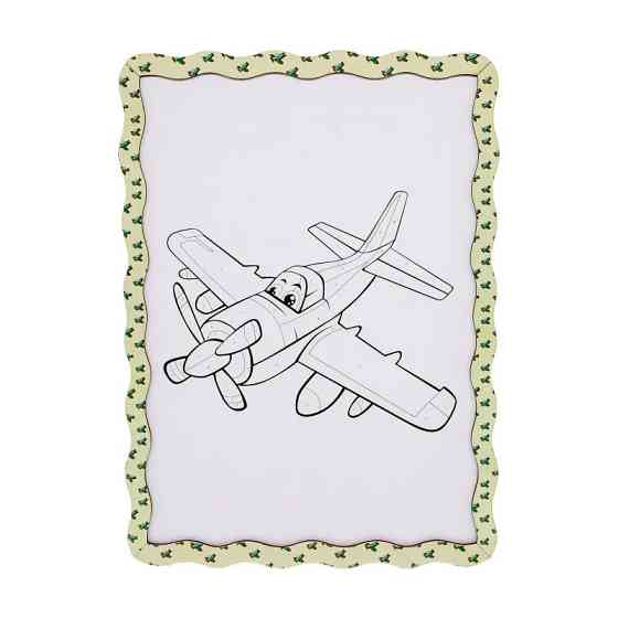 Дитячий набір для розпису по дереву "Літачок" Puz-22953 формат А4 Вінниця