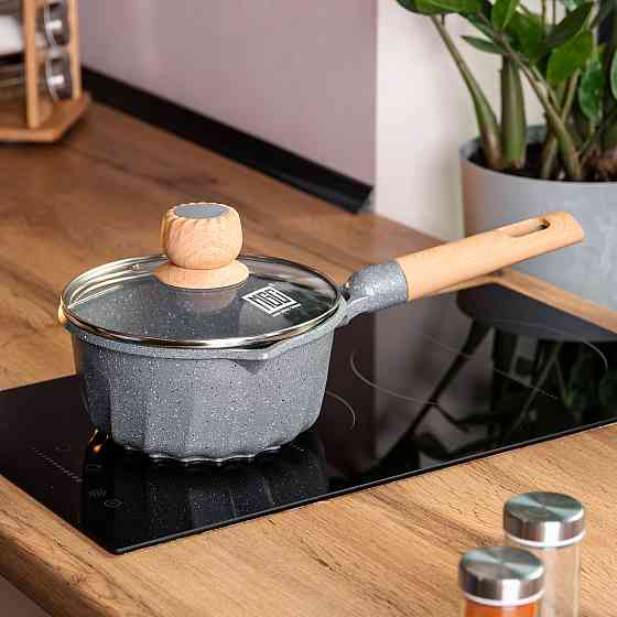 Сотейник з антипригарним покриттям 2,9 л з товстим дном Ø 18 см MGC HP-4-431GR Коломия