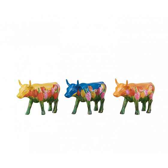 Набір колекційних статуеток Cow Parade Art Pack tulips, 10 х 6 см Рівне