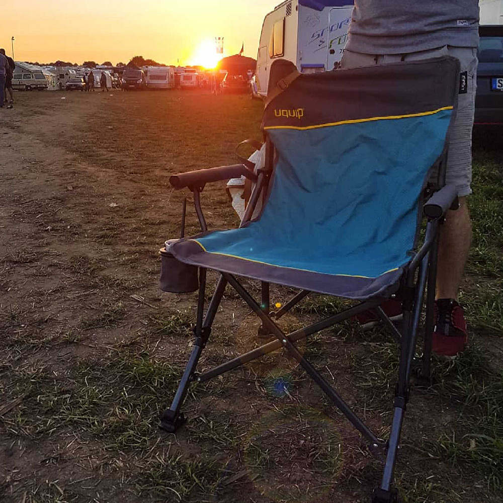 Кресло раскладное Uquip Roxy Blue/Grey (244002) Вінниця - фото 6