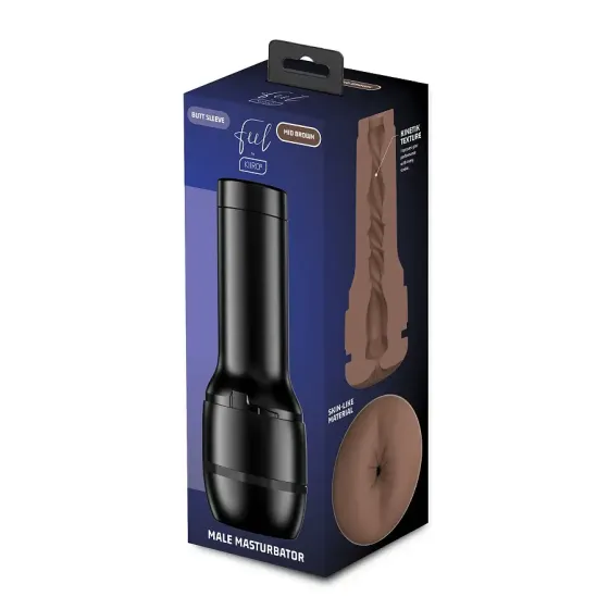 Мастурбатор-попа Kiiroo Feel Stroker Butt Mid Brown для секс-машини Kiiroo Keon Львів