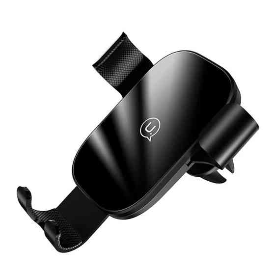 Автотримач для телефону Usams Gravity Black Київ