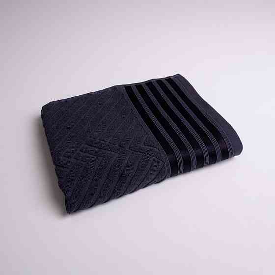 Набор махровых полотенец SOFT 3шт GM Textile 40х70см, 50х90см, 70х140см 500г/м2 (Графитовый) Сумы