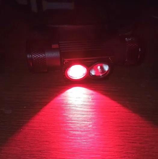 Налобний ліхтар Boruit H02B-Red (біле + червоне світло) з акумулятором 2200 мА·год Вінниця - фото 4