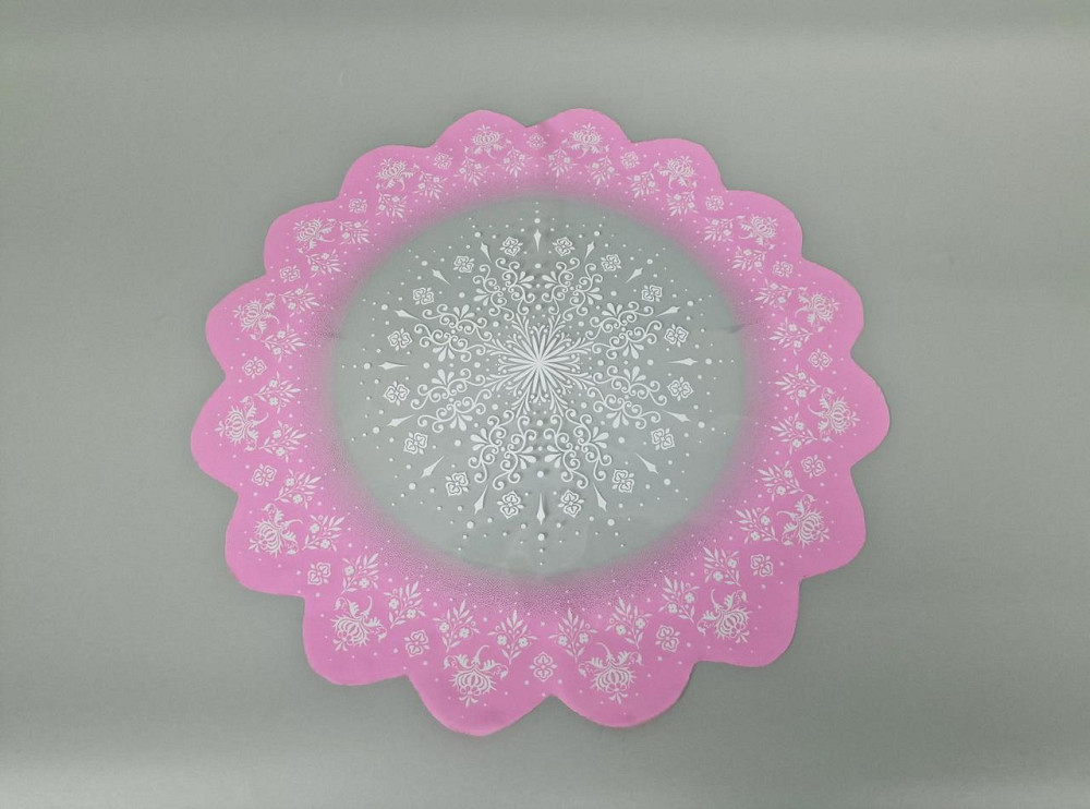 Серветка для квітів діаметром 40 см з рис, 100 шт No 332 (2) (100 шт.) Харків - фото 2