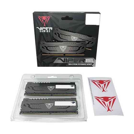 DDR4 Patriot Viper Steel 16GB (Kit of 2x8192) 4400MHz CL19 DIMM Киев