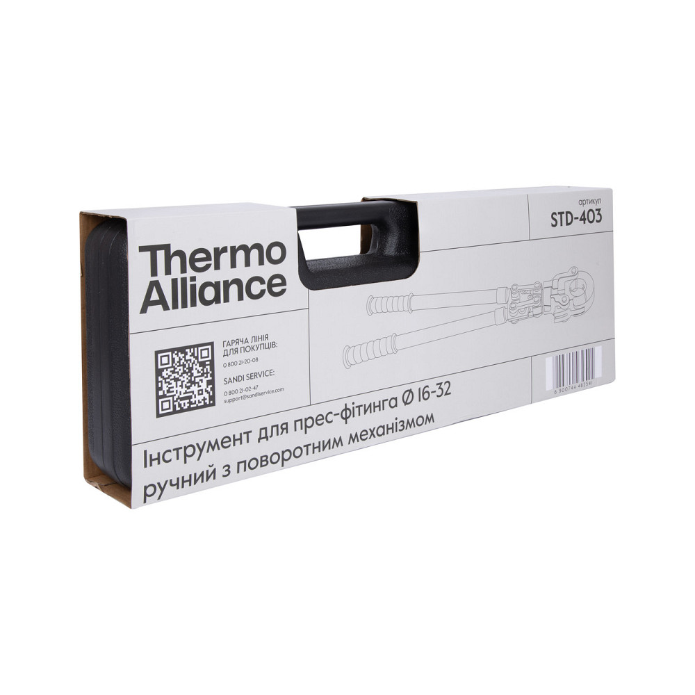 Інструмент для прес-фітингу Thermo Alliance d16-32 ручний з поворотним механізмом STD-403 Київ - фото 16