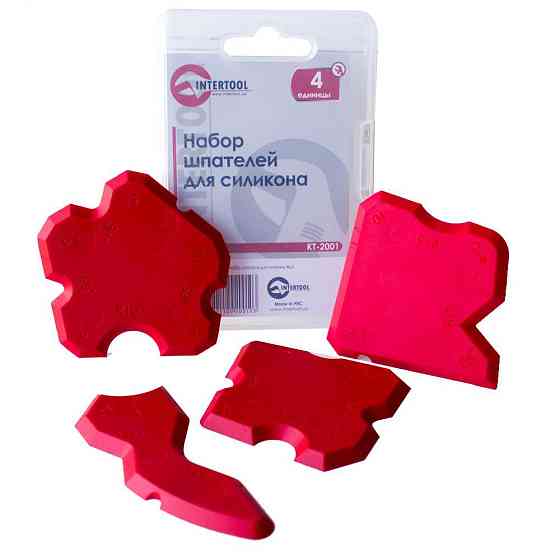 Набір шпателів для силікону 4шт КТ-2001 Харків