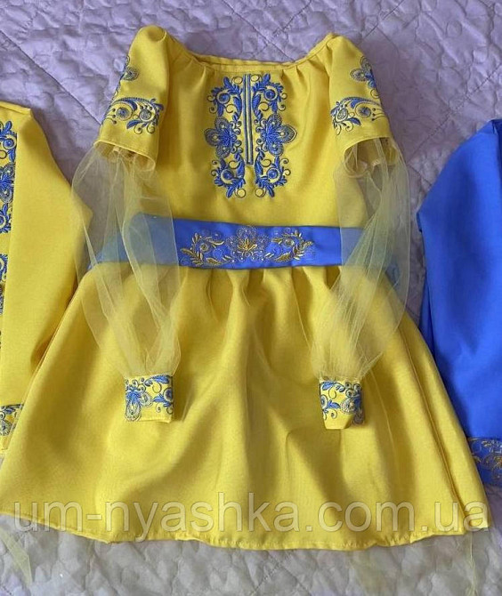Вишиванка жовто-синя Казка Кривий Ріг - фото 1