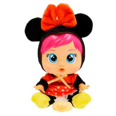 Лялька IMC Cry babies Любов і турбота Дісней Плакса Мінні з аксесуарами 26 см (927384) Вінниця