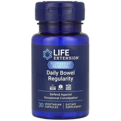 Вітамінно-мінеральний комплекс Life Extension Пробіотик для регулярної роботи кишечника, 57,5 мг, Flo (LEX-24213) Вінниця - фото 1